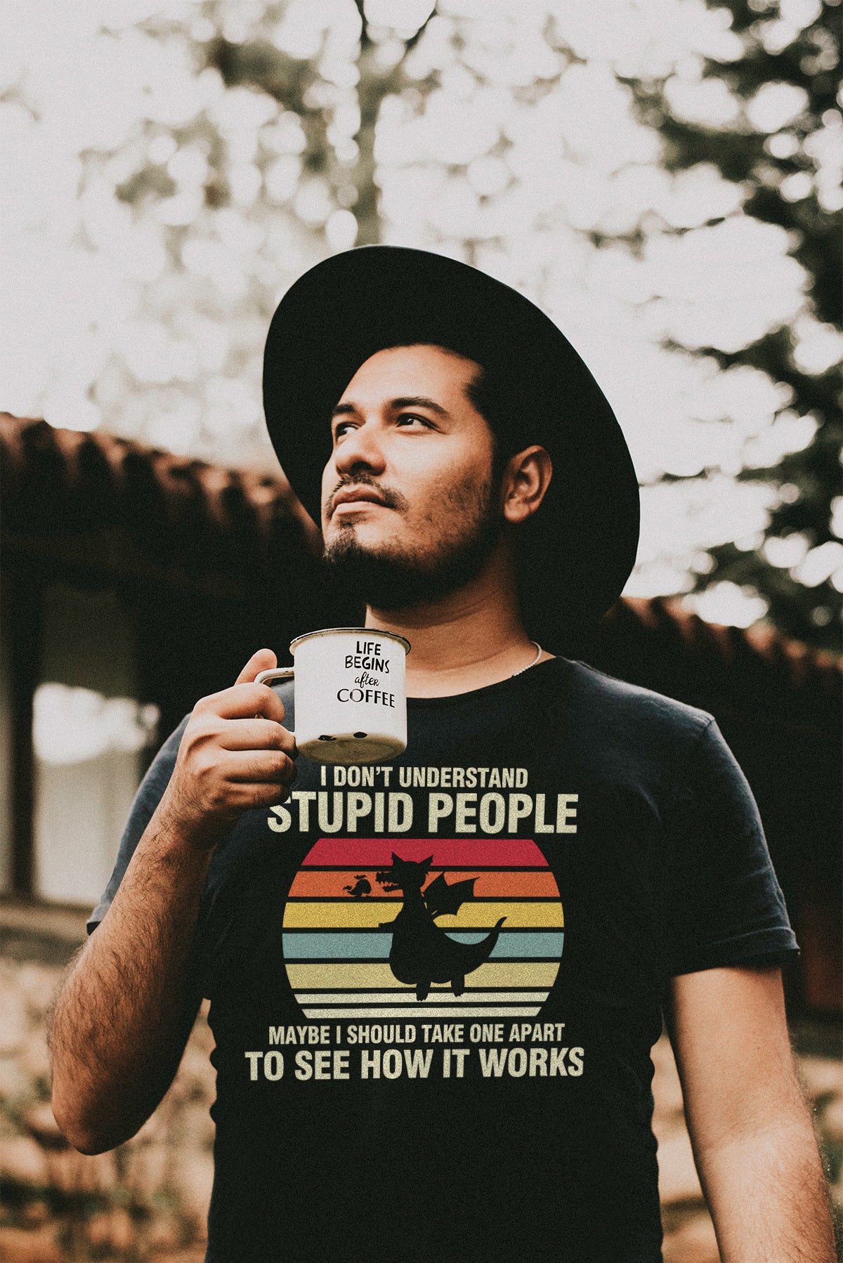 I Don’t Understand Stupid People T-Shirt | Funny Sarcastic Graphic Tee | Take One Apart to See How It Works Shirt | Dark Humor Gift Top